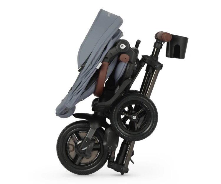 Qplay Rowerek Trójkołowy Nova Deluxe Grey