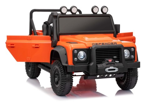 Pojazd Land Rover Defender 110 SVX Concept Pomarańczowy