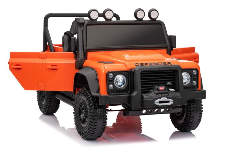 Pojazd Land Rover Defender 110 SVX Concept Pomarańczowy