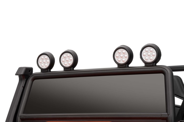 Pojazd Land Rover Defender 110 SVX Concept Pomarańczowy