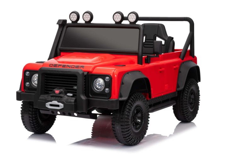 Pojazd Land Rover Defender 110 SVX Concept Czerwony