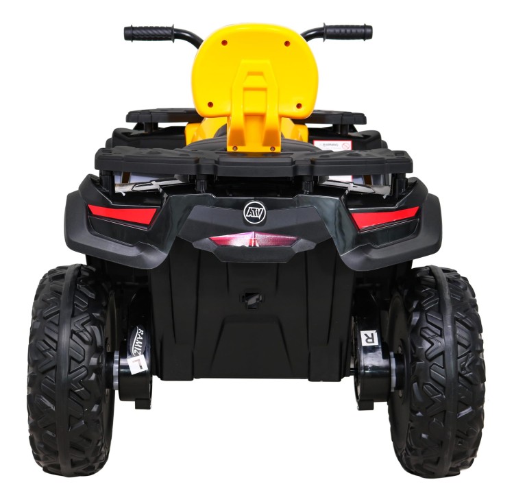 Quad na akumulator XT-Speed dla dzieci Żółty , Napęd 4x4