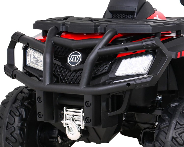 Quad na akumulator XT-Speed dla dzieci Czerwony , Napęd 4x4