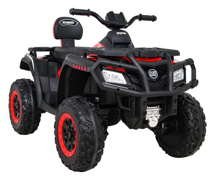 Quad na akumulator XT-Speed dla dzieci Czerwony , Napęd 4x4