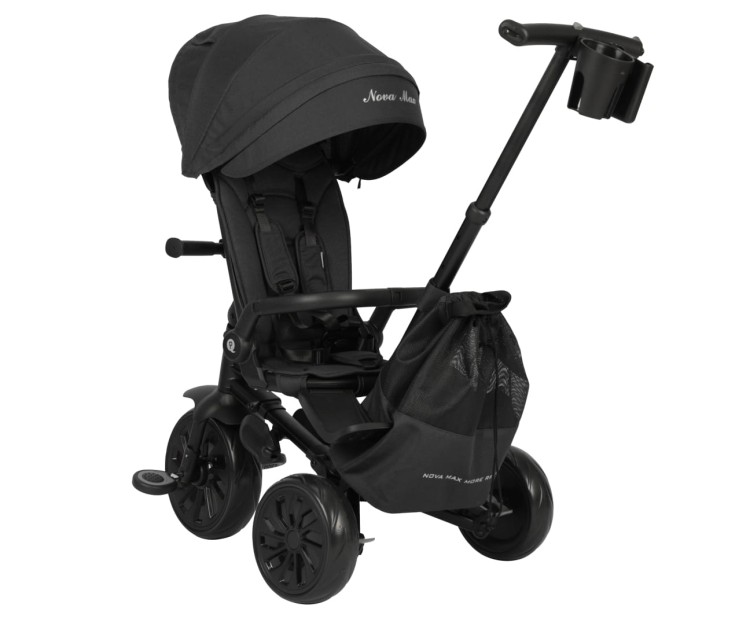 Qplay Rowerek Trójkołowy Nova Max Black