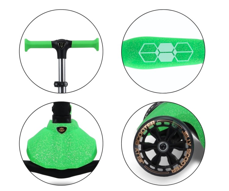 Milly Mally Scooter Jelly Green - Hulajnoga