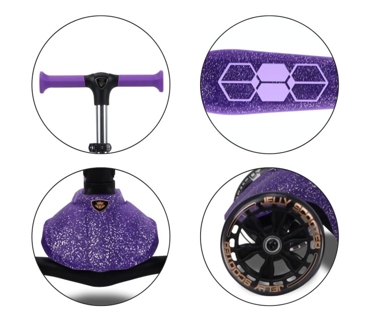 Milly Mally Scooter Jelly Violet - Hulajnoga