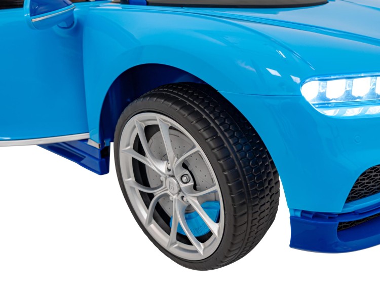 Bugatti Chiron Samochód na akumulator dla dzieci Niebieski