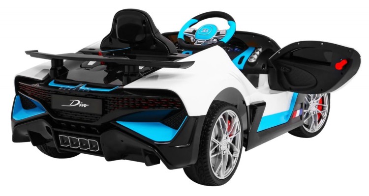 Bugatti Divo Autko na akumulator dla dzieci Biały