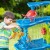 WOOPIE Ogromny Aquapark Stolik Wodny 6w1 Piaskownica Wodospad Tor Wodny 6-poziomowy Modułowy