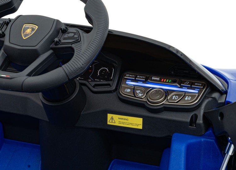 Pojazd Lamborghini Revuelto Niebieski - Samochód elektryczny dla dziecka