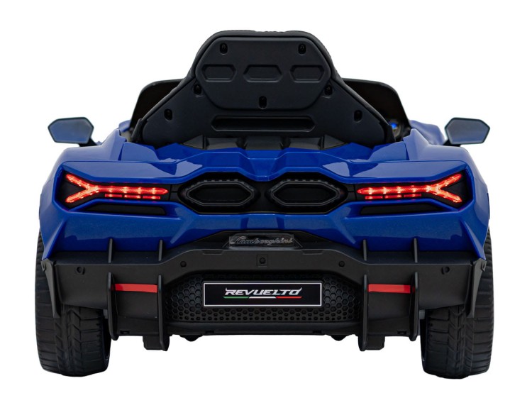 Pojazd Lamborghini Revuelto Niebieski - Samochód elektryczny dla dziecka