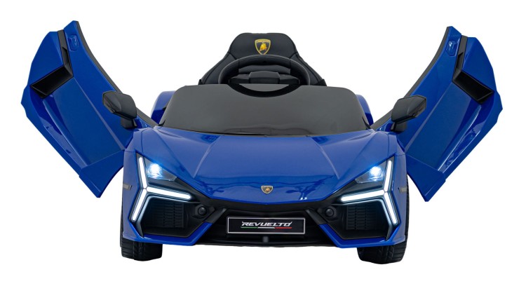 Pojazd Lamborghini Revuelto Niebieski - Samochód elektryczny dla dziecka