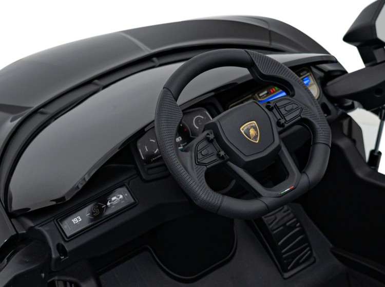 Pojazd Lamborghini Revuelto Czarne - Samochód elektryczny dla dziecka