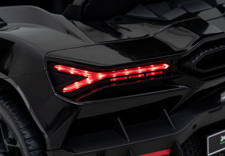 Pojazd Lamborghini Revuelto Czarne - Samochód elektryczny dla dziecka