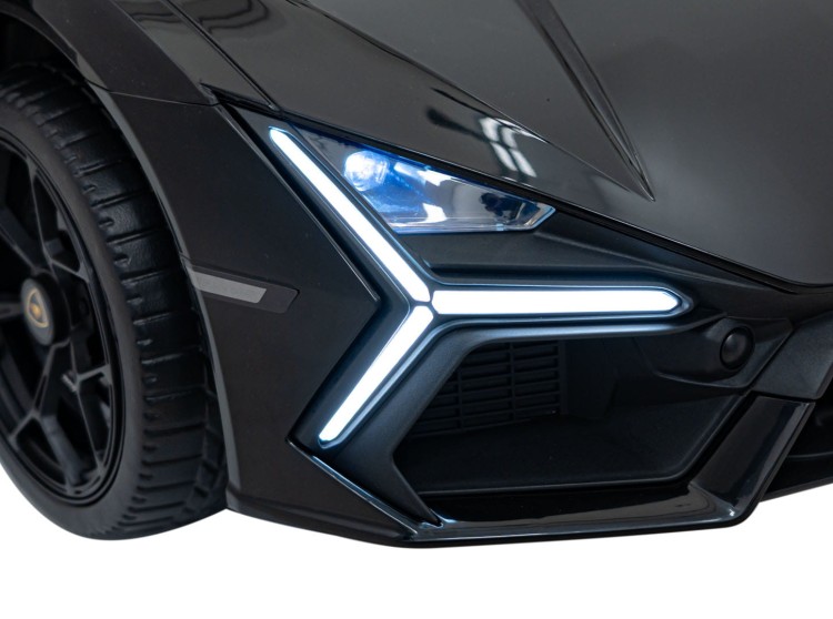 Pojazd Lamborghini Revuelto Czarne - Samochód elektryczny dla dziecka
