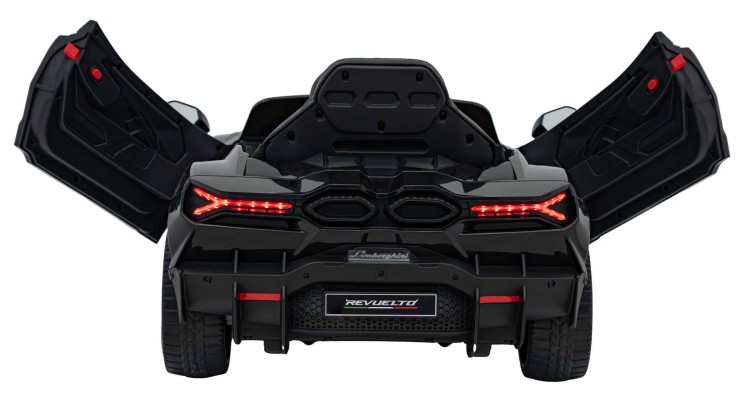 Pojazd Lamborghini Revuelto Czarne - Samochód elektryczny dla dziecka