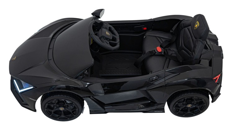 Pojazd Lamborghini Revuelto Czarne - Samochód elektryczny dla dziecka
