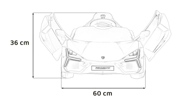 Pojazd Lamborghini Revuelto Białe