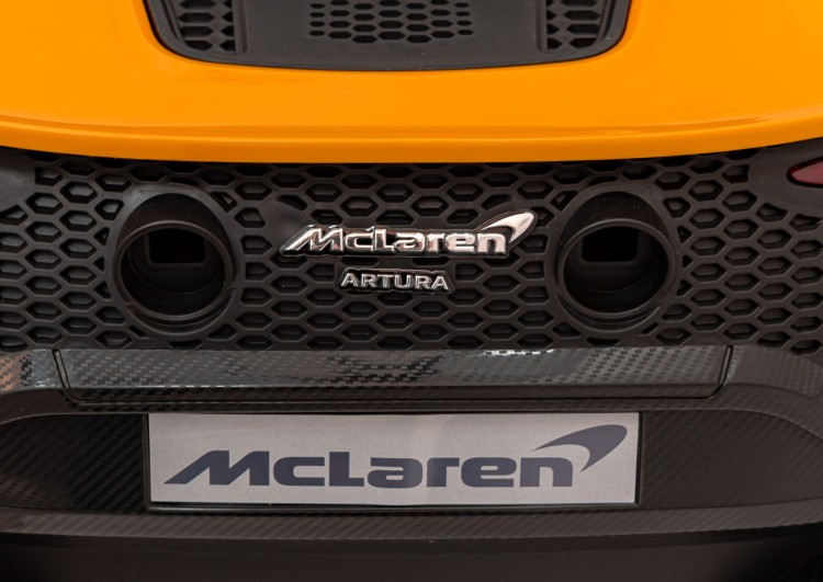 McLaren Artura na akumulator dla dzieci Pomarańczowy - Samochód elektryczny dla dziecka