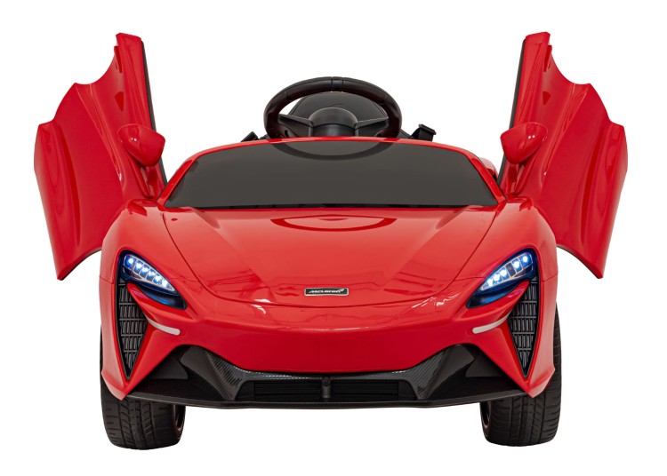 McLaren Artura na akumulator dla dzieci Czerwony - Samochód elektryczny dla dziecka