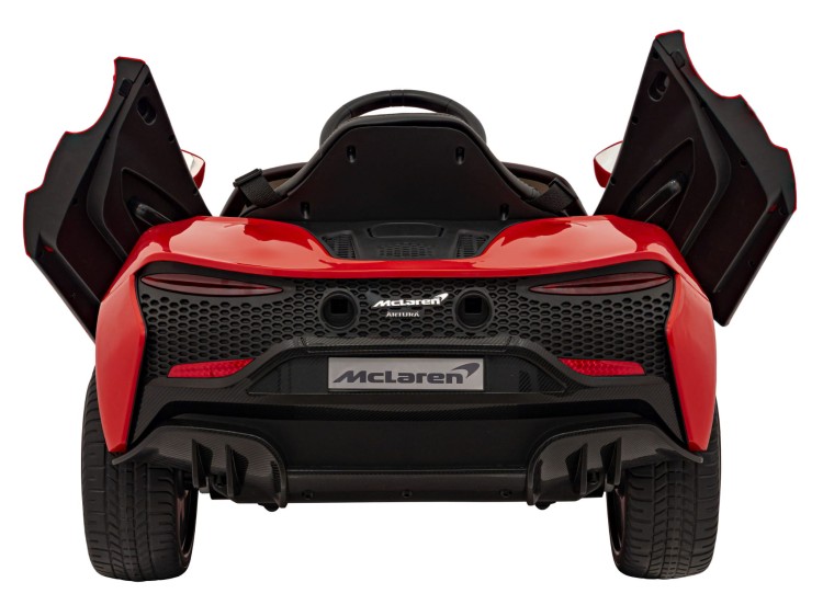 McLaren Artura na akumulator dla dzieci Czerwony - Samochód elektryczny dla dziecka