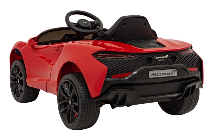 McLaren Artura na akumulator dla dzieci Czerwony - Samochód elektryczny dla dziecka