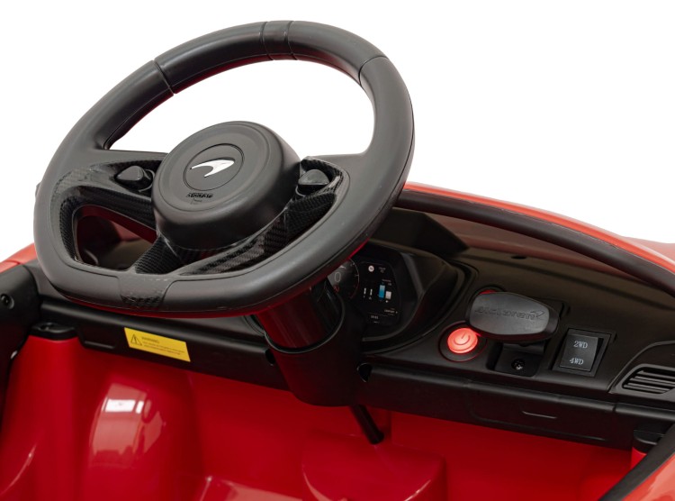 McLaren Artura na akumulator dla dzieci Czerwony - Samochód elektryczny dla dziecka
