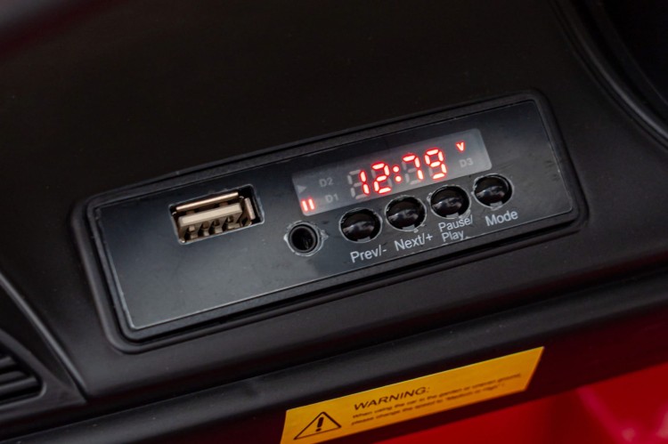 McLaren Artura na akumulator dla dzieci Czerwony - Samochód elektryczny dla dziecka