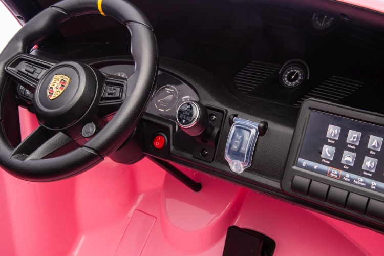 Samochód dla dziecka Porsche 911 GT3 STRONG MP4 Różowy