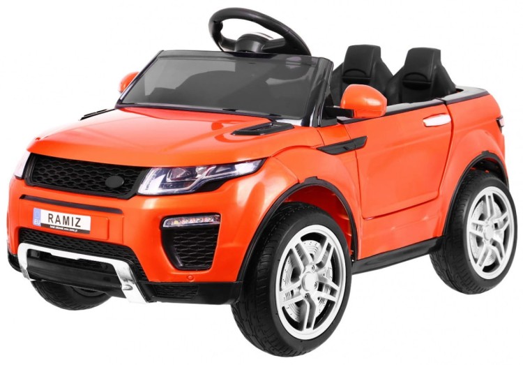 Autko Rapid Racer elektryczne dla dzieci, Pomarańczowy SUV + Pilot