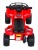 Quad Storm na akumulator dla dzieci Czerwony + Silnik 25W + MP3 USB + LED