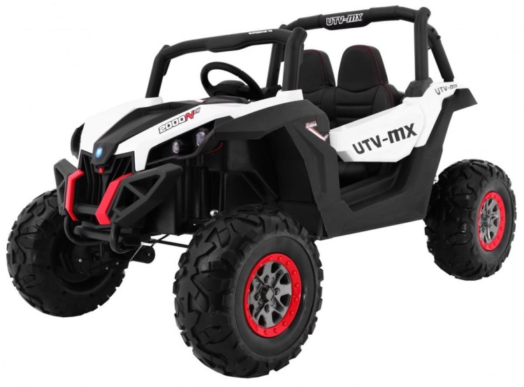 Buggy SuperStar Samochód elektryczny dla dzieci Biały