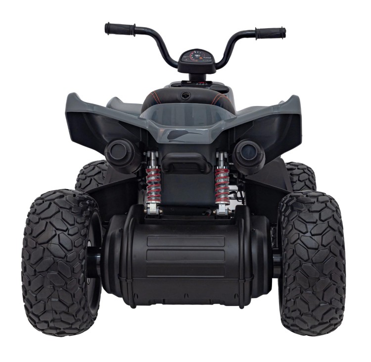 Quad elektryczny McLaren Racing MCL 35 dla dzieci Szary + Pilot