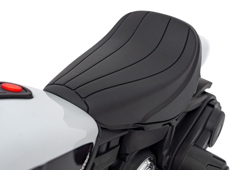 Motorek Chopper FASTER na akumulator dla dzieci Biały