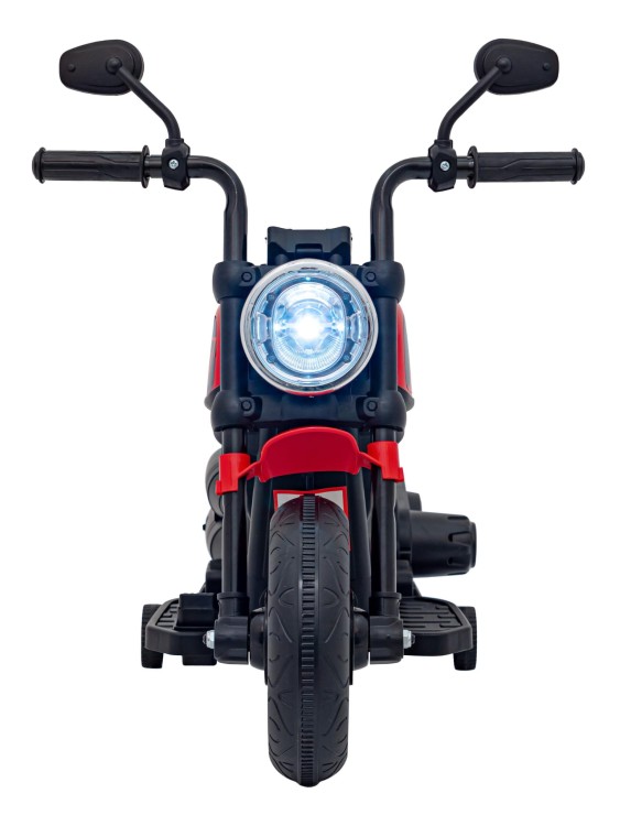 Motorek Chopper FASTER na akumulator dla dzieci Czerwony