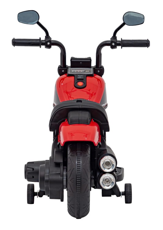 Motorek Chopper FASTER na akumulator dla dzieci Czerwony