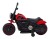 Motorek Chopper FASTER na akumulator dla dzieci Czerwony