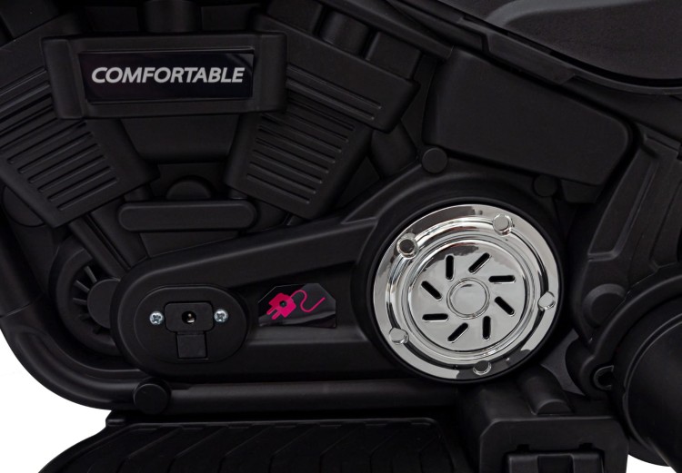 Motorek Chopper FASTER na akumulator dla dzieci Czerwony