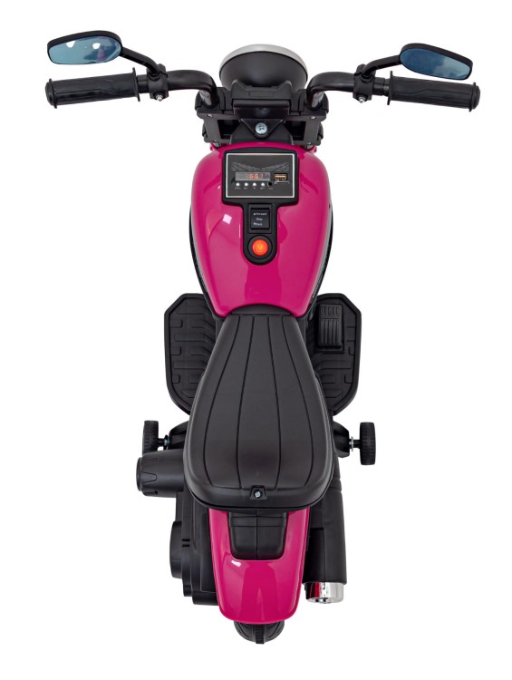 Motorek Chopper FASTER na akumulator dla dzieci Różowy