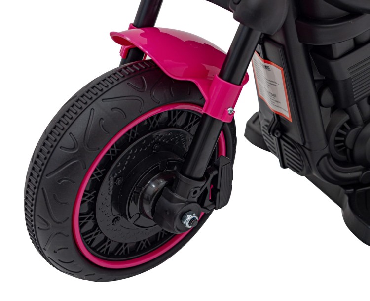 Motorek Chopper FASTER na akumulator dla dzieci Różowy