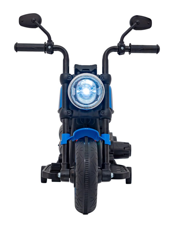 Motorek Chopper FASTER na akumulator dla dzieci Niebieski