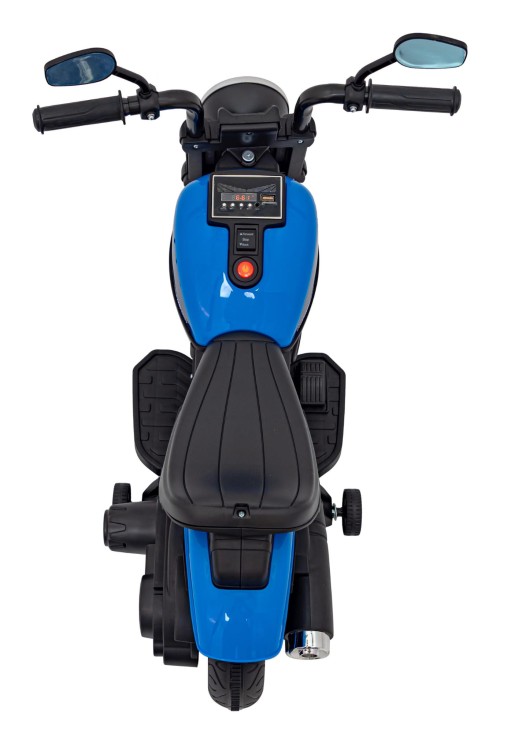 Motorek Chopper FASTER na akumulator dla dzieci Niebieski