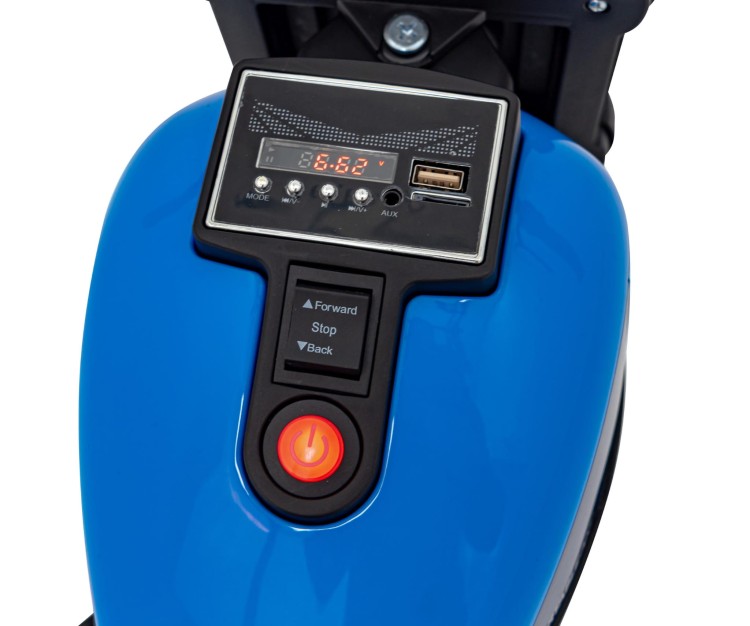 Motorek Chopper FASTER na akumulator dla dzieci Niebieski