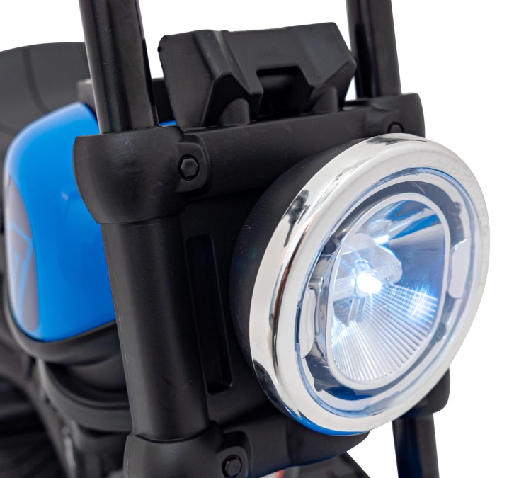 Motorek Chopper FASTER na akumulator dla dzieci Niebieski