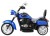 Motorek na akumulator  Chopper NightBike Niebieski