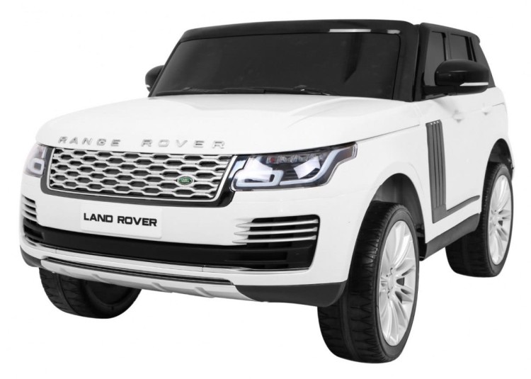 Range Rover HSE Autko 2-osobowe dla dzieci Biały SUV + Pilot