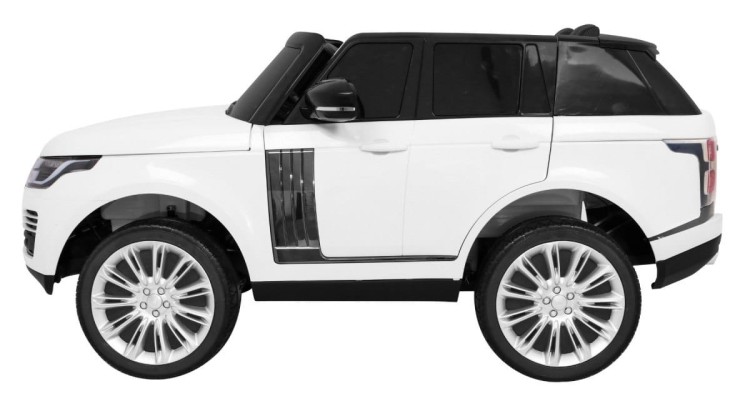 Range Rover HSE Autko 2-osobowe dla dzieci Biały SUV + Pilot