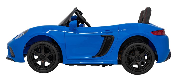 Pojazd Perfecta Lakierowany Niebieski - Auto na akumulator dla 2 dzieci