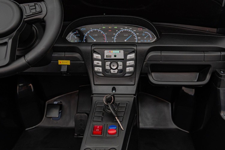 Pojazd Perfecta Lakierowany Zielony - Auto na akumulator dla 2 dzieci